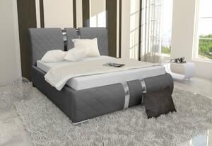 Čalouněná postel NIKO + matrace COMFORT, 160x200, madryt 190