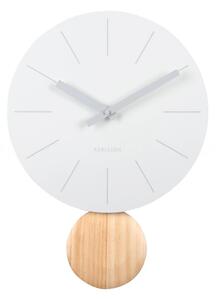 Designové kyvadlové hodiny 5967WH Karlsson 41cm