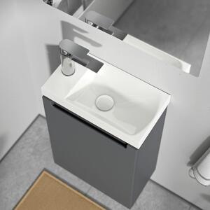 Toaletní stolek VIREO 40 cm s umyvadlem bílý - možnost volby barvy