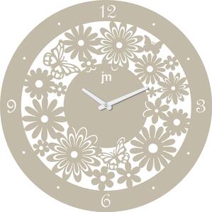 Lowell Italy Designové nástěnné hodiny 14984T Lowell 50cm