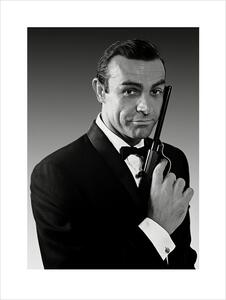 Umělecký tisk James Bond 007 - Connery, (60 x 80 cm)