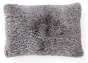 Skinnwille Home Collection Polštář Stily Grey, umělá kožešina, 60x40 cm