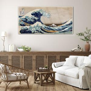 Obraz na skle Obraz na skle Kanagawa je velká vlna