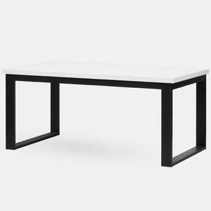 Stima Stůl 970 s kovovou podnoží Rozměr: 120x80 + 40 cm, white: Bílá