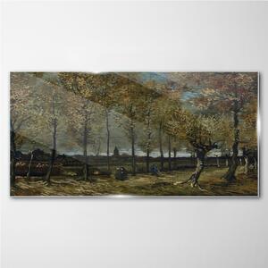 Obraz na skle Obraz na skle Lane s van Gogh Topola