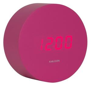 Designové LED hodiny s budíkem 5981BP Karlsson 9cm