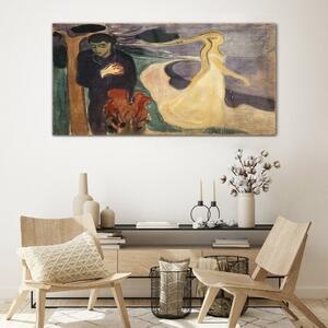 Obraz na skle Obraz na skle Separace Edvard Munch