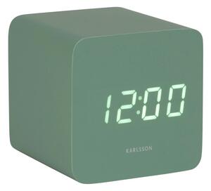 Designové LED hodiny s budíkem 5982GR Karlsson 7cm