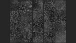 Murando DeLuxe Cementové teraso černé Klasické tapety: 50x1000 cm - vliesové