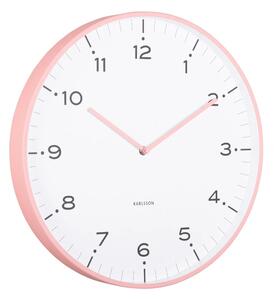 Designové nástěnné hodiny 6011PI Karlsson 40cm