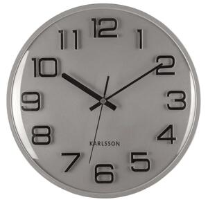 Designové nástěnné hodiny 6022SI Karlsson 30cm