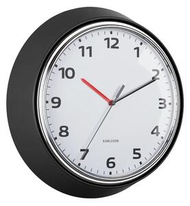 Designové nástěnné hodiny 6006BK Karlsson 34cm