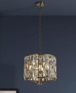 Searchlight 6583-3AB Závěsné glamour svítidlo BIJOU patina, průměr 38cm