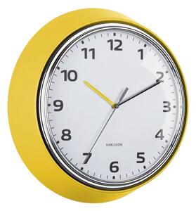 Designové nástěnné hodiny 6006YE Karlsson 34cm