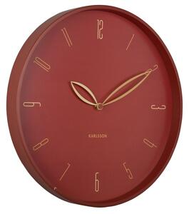 Designové nástěnné hodiny 6012RD Karlsson 40cm