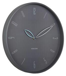 Designové nástěnné hodiny 6012GY Karlsson 40cm