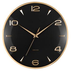Designové nástěnné hodiny 6017BK Karlsson 40cm