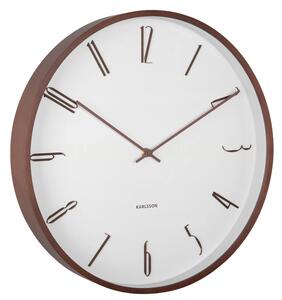 Designové nástěnné hodiny 6014WH Karlsson 40cm