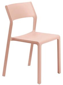 Nardi Lososově růžová plastová zahradní židle Trill