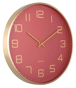 Designové nástěnné hodiny 5973RD Karlsson 40cm