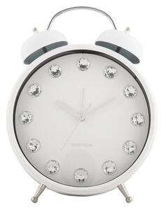 Designové stolní hodiny - budík 6019WH Karlsson 30cm