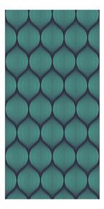 Murando DeLuxe Smaragdová vazba Klasické tapety: 50x1000 cm - vliesové
