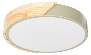 Stropní lampa PRIOS, Lynorri, Zelená, Obývací pokoj, Plast, Moderní