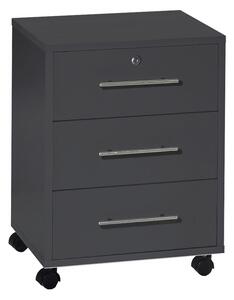 POJÍZDNÝ KONTEJNER, 44/58/40 cm MID.YOU - Online Only kancelářský nábytek, Online Only