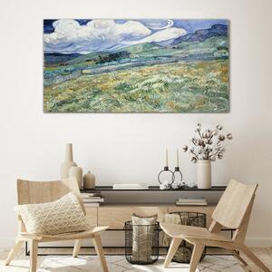 Obraz na skle Obraz na skle Krajina van Gogh Mountains