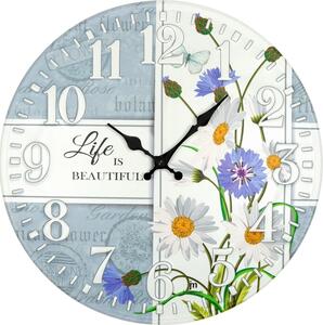 Lowell Italy Designové nástěnné hodiny 21556 Lowell 40cm