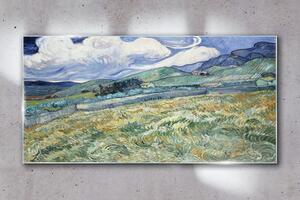Obraz na skle Obraz na skle Krajina van Gogh Mountains
