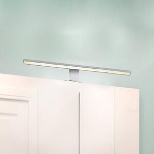 B.K. Licht LED zrcadlové svítidlo Mira, šířka 60 cm, chrom, kov, 4 000 K, Chrom / stříbro, Koupelna, kov