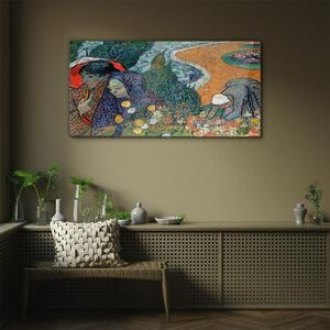 Obraz na skle Obraz na skle Zahrada v Etten van Gogh