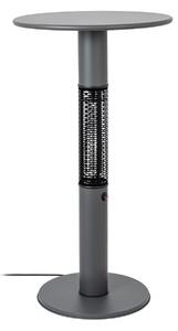 Terasový ohřívač Flamaro, antracitová barva, výška 110 cm, IP55 – Lucande Lucande, Flamaro, Černá, Hliník, Moderní