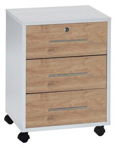 POJÍZDNÝ KONTEJNER, 44/58/40 cm MID.YOU - Online Only kancelářský nábytek, Online Only