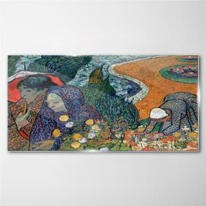 Obraz na skle Obraz na skle Zahrada v Etten van Gogh