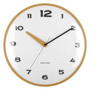 Designové nástěnné hodiny 6028YE Karlsson 40cm