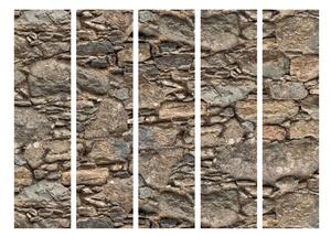 Murando DeLuxe Paraván stará kamenná stěna Velikost: 225x172 cm