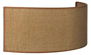 Nástěnná Svítidla Duolla, Nature, Hnědá / Rezavá, Obývací pokoj, Tkanina / Textil, Boho