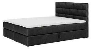 Čalouněná postel boxspring BETANIA + topper, 180x200, itaka 15