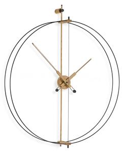 Designové hodiny Nomon Barcelona Premium Black-Oak 103cm