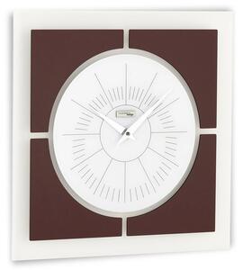 Designové nástěnné hodiny Philia I413BG burgundy IncantesimoDesign 40cm