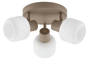 Stropní lampa NOLA, Evey, stmívatelné, Bílá, Obývací pokoj, Sklo, Skandinávský