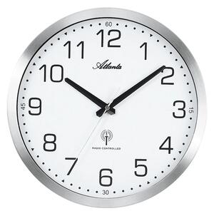 Designové nástěnné hodiny AT4371-0 Atlanta řízené signálem DCF 30cm