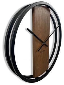 Designové nástěnné hodiny z231oval-19a-1-x50 FLEXISTYLE 50cm
