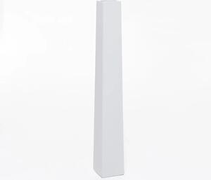 Váza OBELISK, sklolaminát, výška 80 cm, bílý