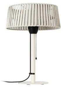 Terasový ohřívač Pyravo, béžový, hliník, výška 70 cm, IP44 – Lucande Lucande, Pyravo, Béžová, Kov, Moderní