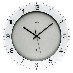 Designové nástěnné hodiny 5594 AMS řízené rádiovým signálem 38cm