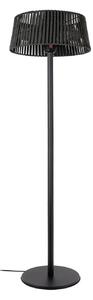 Stojanový terasový ohřívač Pyravo, černý, 200 cm, hliník, IP44 – Lucande Lucande, Pyravo, Černá, Kov, Moderní