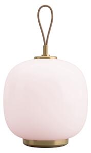 Přenosná stmívatelná lampa VL 45 Radiohus / Glossy Pale Rose Glass